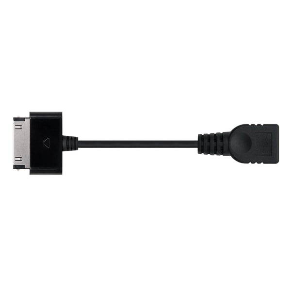 Nanocable 10.10.4000 kabel til mobiltelefon Sort 0,15 m USB A Samsung 30-pin
