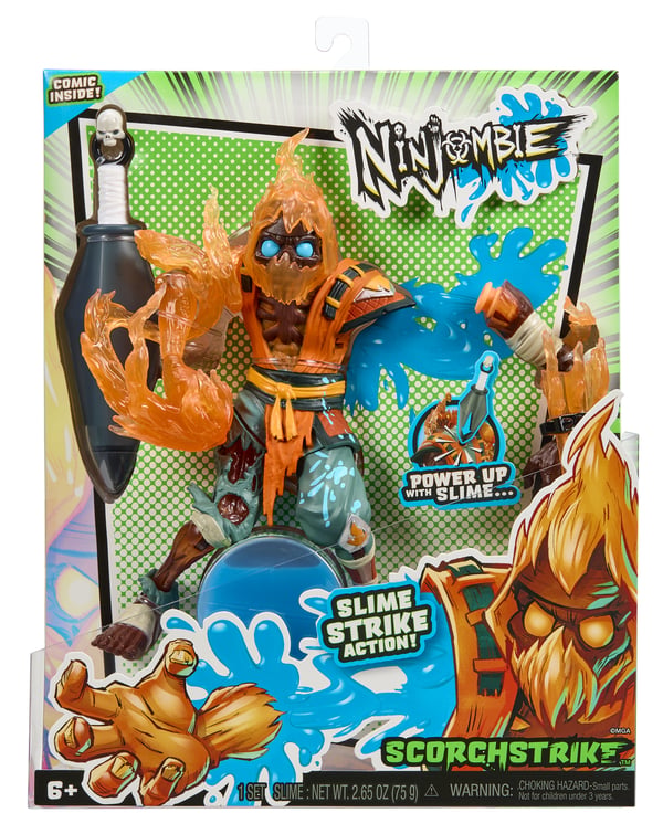 MGA Entertainment Ninjombie Action Figure - Scorchstrike