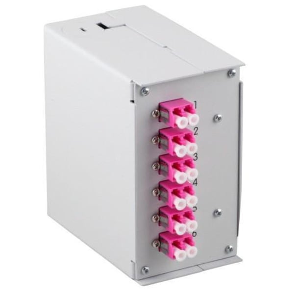 Techly I-CASE DIN-SPL6SCST kabinet til fiberoptisk splejsning