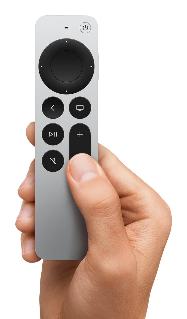 Apple TV Remote fjernbetjening Bluetooth Tryk på knapper