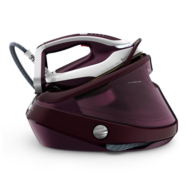 Tefal Pro Express Vision GV9810 3000 W 1,1 L Durilium AirGlide Autoclean soleplate Rød, Hvid