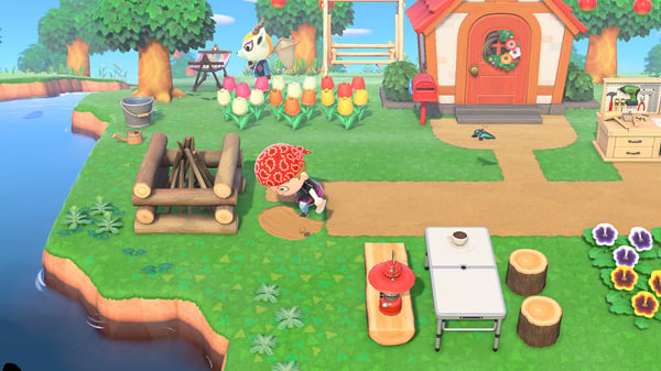 Nintendo Animal Crossing: New Horizons Vakio Saksa, Englanti Nintendo Switch