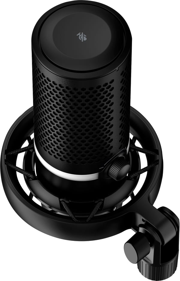 HyperX DuoCast – USB-mikrofoni (musta) – RGB-valaistus