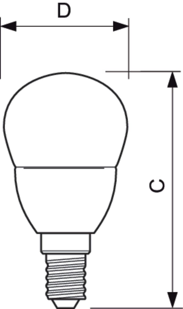 Philips CorePro LED Corepro lustre ND 5.5-40W E14 827 P45 CL LED-lamppu Lämmin valkoinen 2700 K 5,5 W