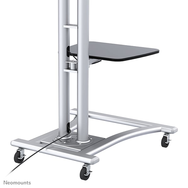 Neomounts PLASMA-M1800E multimediavagnar & ställ Silver Bärbart golvstativ