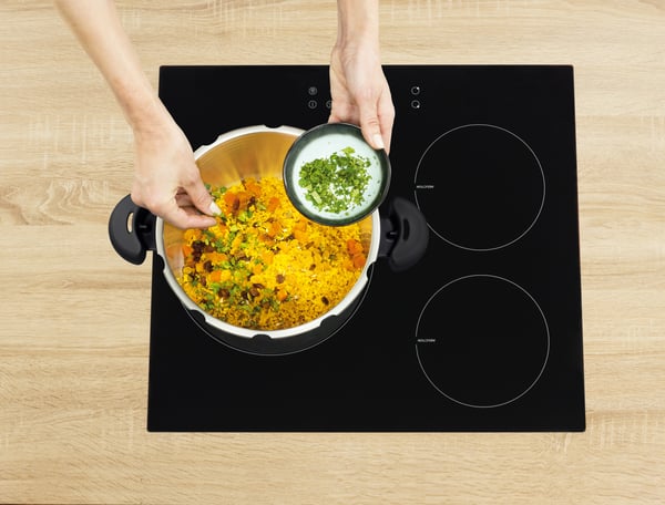 Tefal P4620768 tryckkokare för spisbruk 6 l Svart, Rostfritt stål