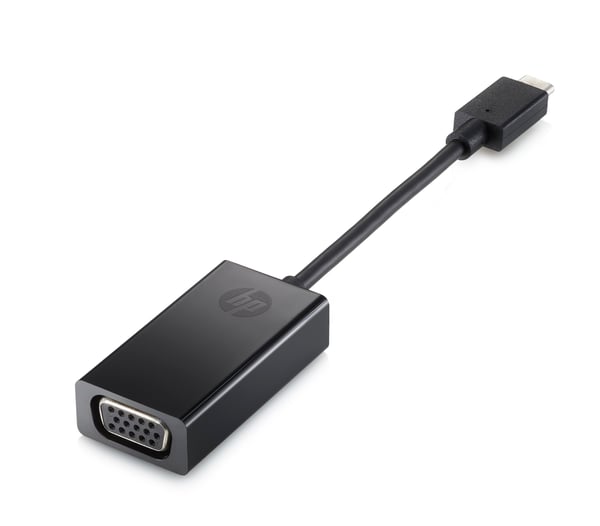 HP N9K76AA 0,076 m VGA (D-Sub) USB Type-C Sort HP N9K76AA 0,076 m VGA (D-Sub) USB Type-C Sort