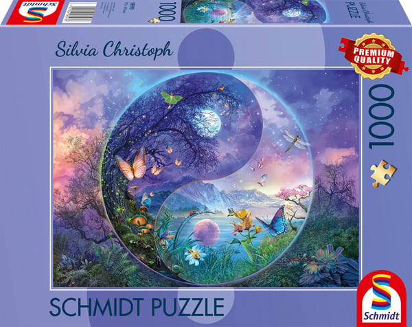 Silvia Christoph: Yin & Yang Fantastische Insektenwelt (1000 brikker)