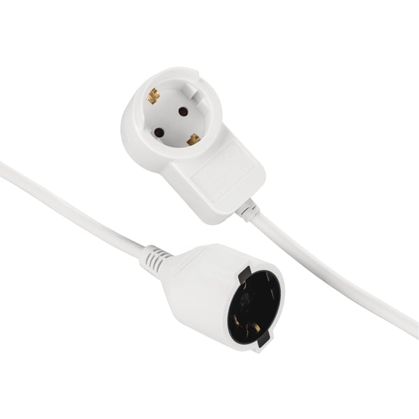Hama Powerplug stikdåse 3 m 2 AC stikkontakt(er) Indendørs Hvid