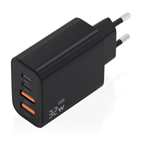 AISENS A110-1028 mobiililaitteen laturi Matkapuhelin, Älypuhelin, Kannettava tietokone, Digitaalikamera, Tabletti, GPS, MP3, MP4, Kannettava pelikonsoli, Universaali Musta AC Pikalataus Sisätila