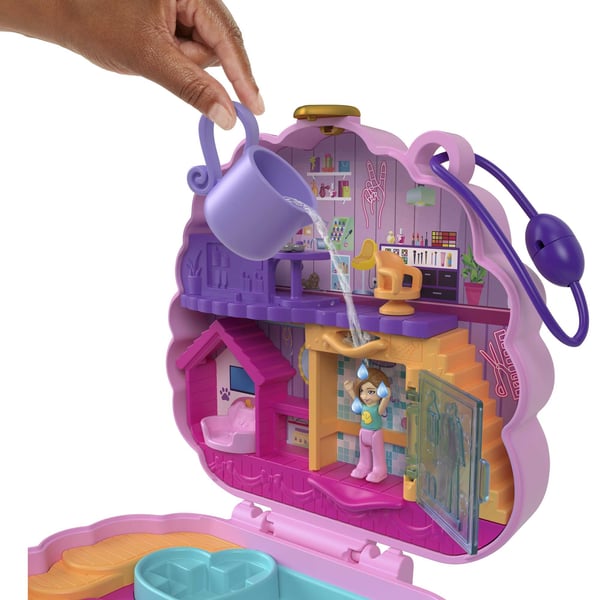 Polly Pocket GROOM& GLAM POODLE COMPACT