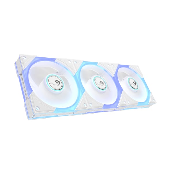 ASUS ROG Eurux GR120 ARGB Fan White Triple Pack Datorväska 12 cm Vit 3 styck