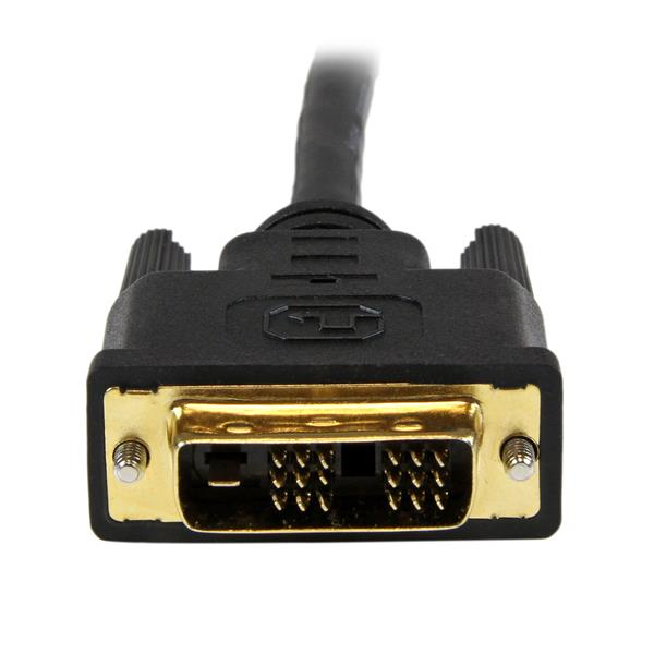 StarTech.com HDDVIMM150CM videokabel adapter 1,5 m HDMI DVI-D Sort