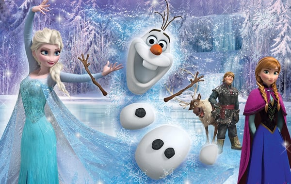 Clementoni Frozen Pussel 40 styck Tecknade serier