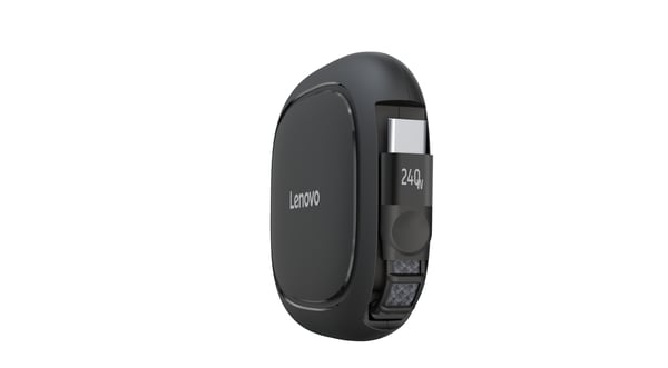Lenovo USB-kabel USB 2.0 1,2 m USB C 0,48 Gbit/sek. 240 W Sort