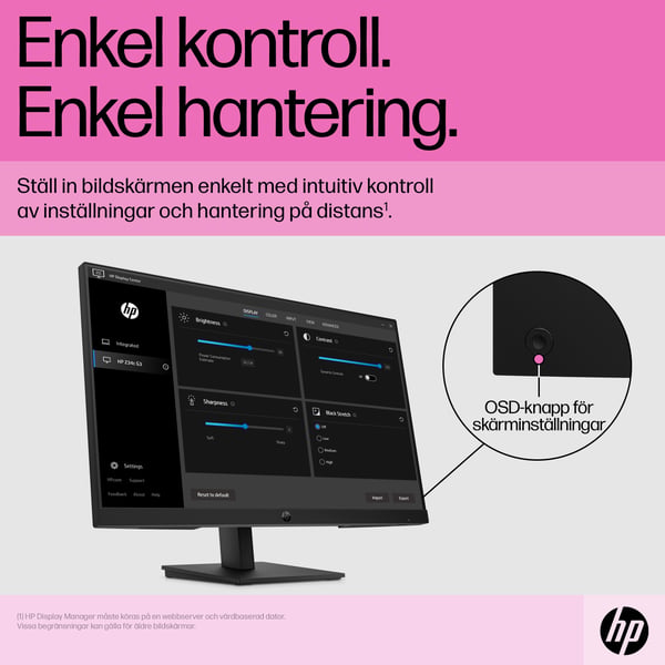 HP P24h G5 FHD-skärm