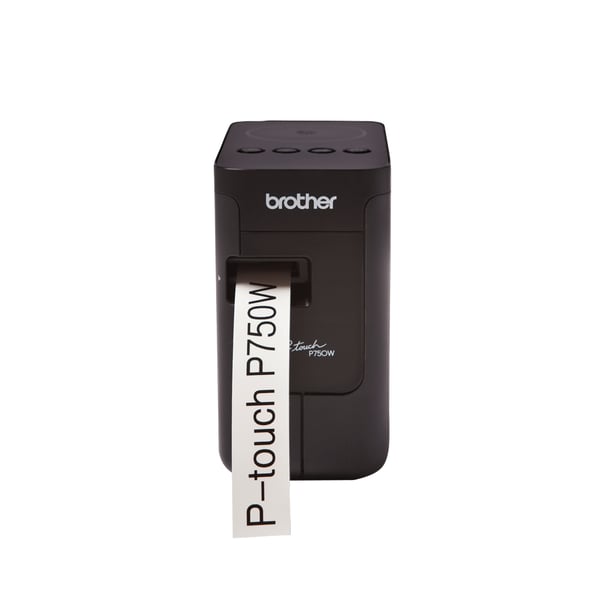 Brother PT-P750W etikettskrivare 180 x 180 DPI 30 mm/sek Kabel & Trådlös HSE/TZe Wi-Fi