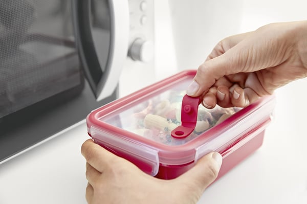 Tefal K31024 madkasse Frokostbeholder Rød, Transparent