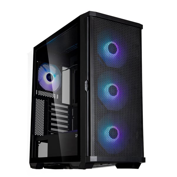 Zalman Z10 PLUS datorväskor Midi Tower Svart Zalman Z10 PLUS datorväskor Midi Tower Svart