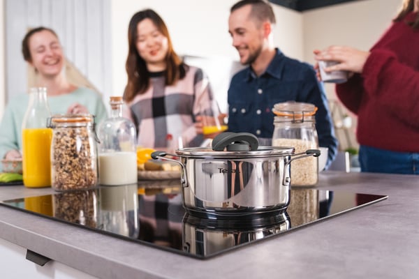 Tefal Opti'Space G7376S44 pannu- ja kattilasarja 6 kpl