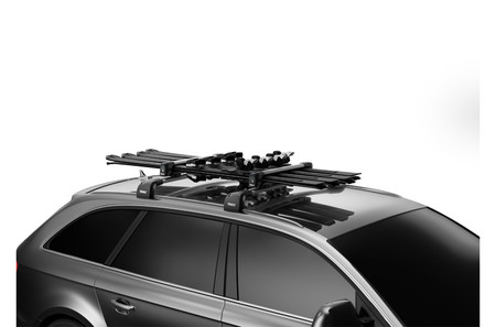 Thule 7326B auton katto- ja kuljetusteline Talviurheiluvälineteline Musta, Hopea