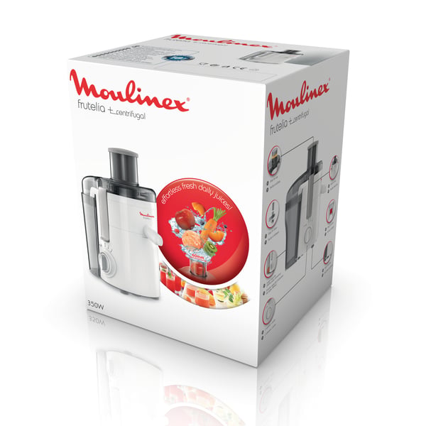 Moulinex JU3701 Juicecentrifug 350 W Vit