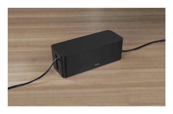 Hama Maxi Gulv Kabelboks Sort 1 stk