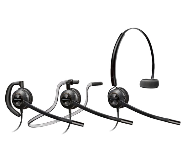HP Poly EncorePro 540 Convertible Headset +Quick Disconnect