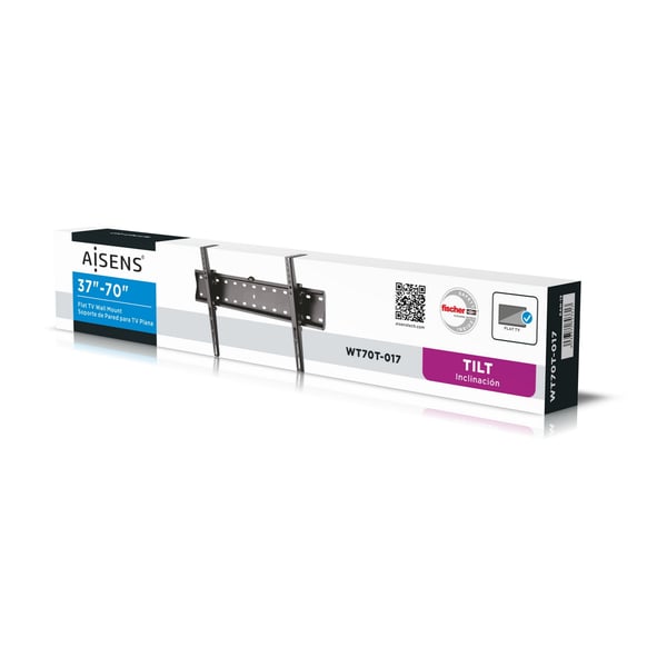 AISENS WT70T-017 TV-kiinnike 177,8 cm (70") Musta