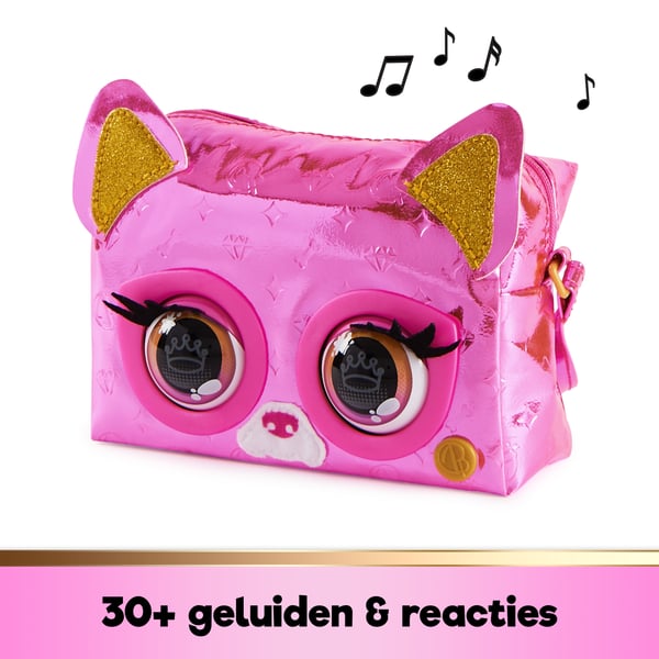 Purse Pets BAG Metallic Magic Frenchie OC GML Rosa Pojke/flicka Handväska