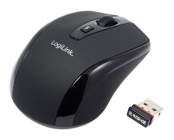 LogiLink ID0031 datormöss RF Trådlös Optisk 800 DPI