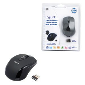 LogiLink ID0031 datormöss RF Trådlös Optisk 800 DPI
