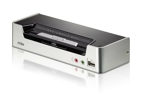 ATEN USB HDMI/Audio KVMP™-switch med 2 portar