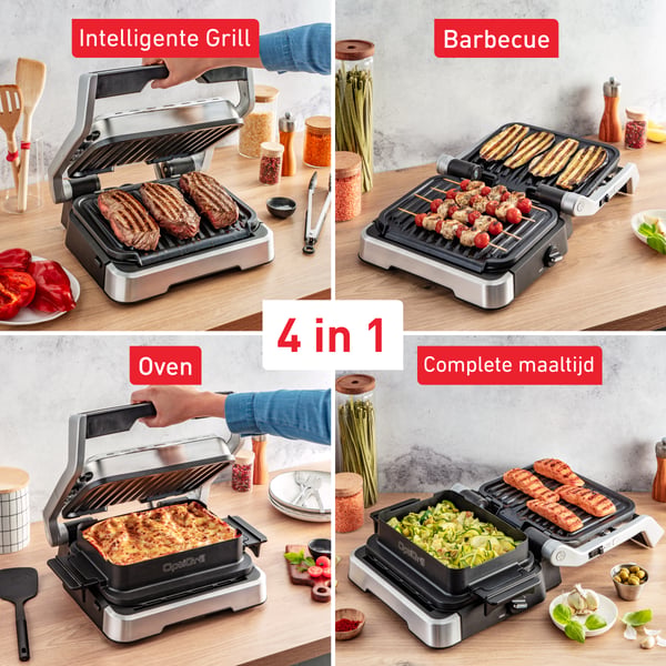 Tefal OptiGrill 4in1 GC776D kontaktgrill