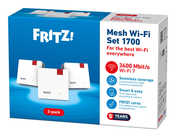 Mesh Set 20003129 Wi-Fi-verkkojärjestelmä Valkoinen Sisäinen