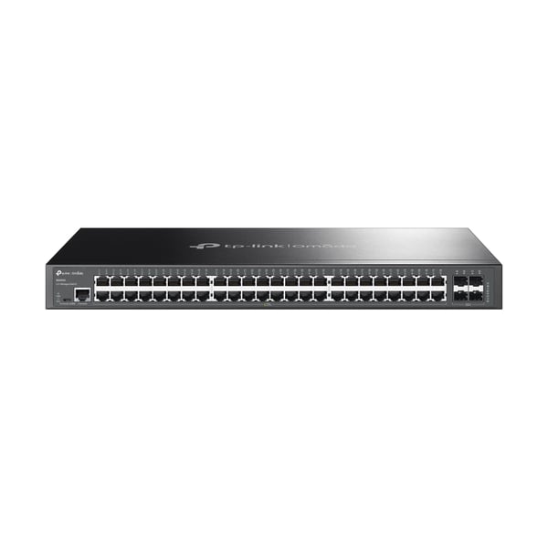 TP-Link Omada SG3452 nätverksswitchar hanterad L2+ Gigabit Ethernet (10/100/1000) 1U Svart