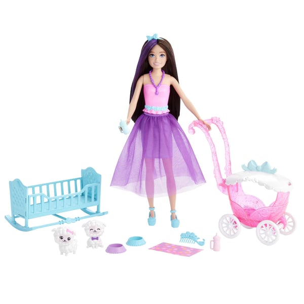 Barbie Skipper Babysitters Inc. Dreamtopia-docka och tillbehör