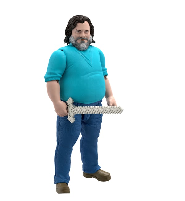 Minecraft Steve Large Scale Figure