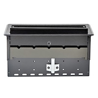 StarTech.com BOX4MODULE kabelorganisator Skrivebord Kabelboks Sort 1 stk