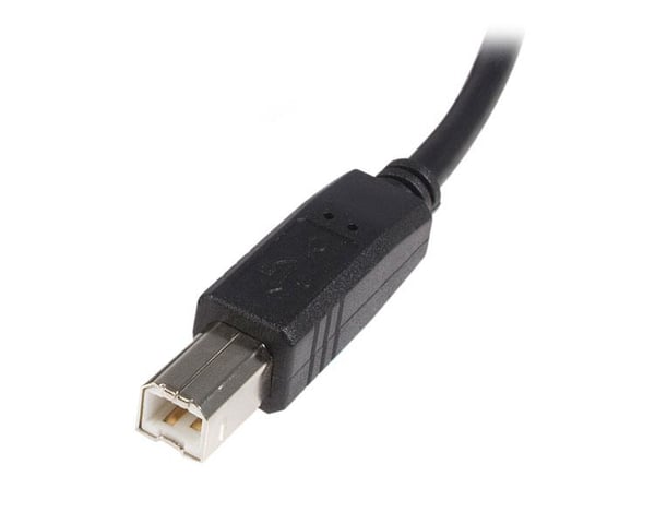StarTech.com 50 cm USB 2.0 A til B kabel - USB printerkabel - H/H - USB-kabel - USB (M)
