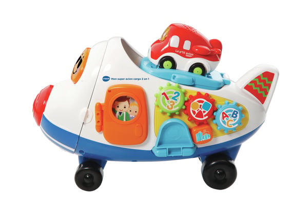 VTech Tut Tut Bolides Mon super avion cargo 2 en 1