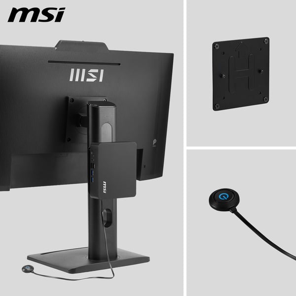 MSI Cubi NUC TWG S-006BEU USFF Sort N150 Intel® SoC BGA 1264 3,6 GHz