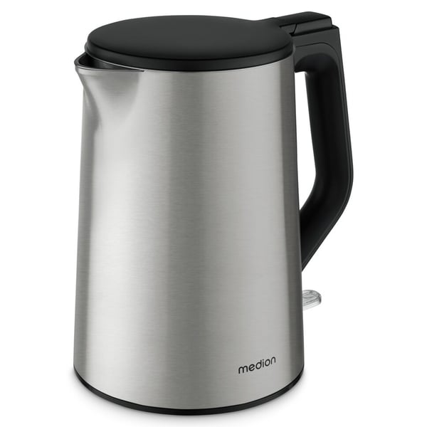 MEDION MD12105 vattenkokare 1,5 l 2200 W Rostfritt stål
