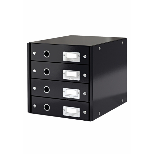 Leitz Click & Store WOW skuffekabinet (4 skuffer), 81% recirkuleret karton