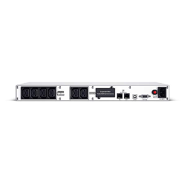 CyberPower OR1500ERM1U UPS-enhed Interaktivt indgangsstik 1,5 kVA 900 W 6 AC stikkontakt(er)