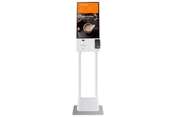 Samsung LH24KMATBGC Kioskdesign 60,5 cm (23.8") Wi-Fi 250 cd/m² Full HD Vit Pekskärm 16/7