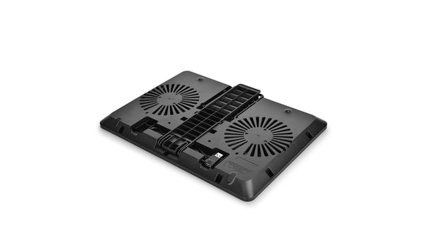 DeepCool U PAL køling til laptop 39,6 cm (15.6") 1000 rpm Sort