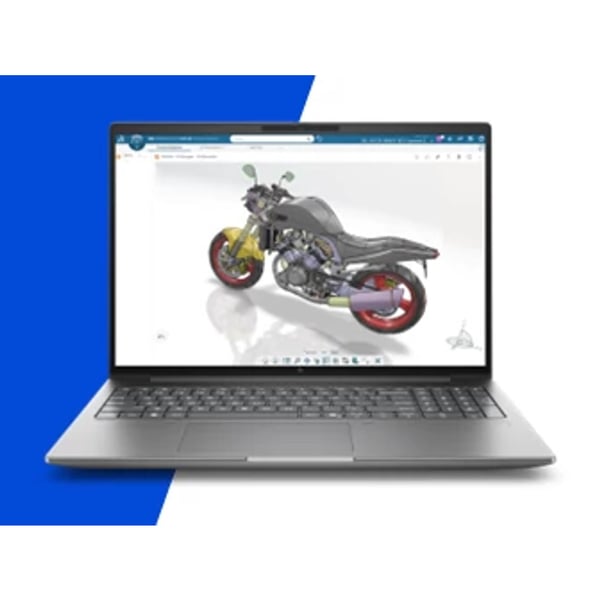 HP ZBook X G2i 16 inch Mobile Workstation PC Copilot+ PC Intel Core Ultra 7 356H 32 GB DDR5-SDRAM 1 TB SSD Windows 11 Pro AI Workstation, AI PC Sølv