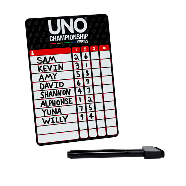 Mattel Games UNO Championship Series Tournament Set