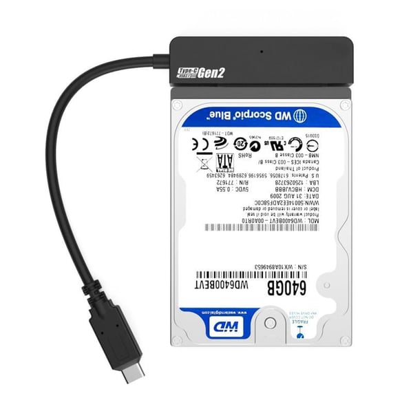 CoreParts MSUB3305 drevkabinet HDD/SSD kabinet Sort